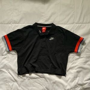 Nike Polo Oversized Crop Top